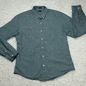 J. Crew Mens Button Down Long Sleeve Shirt